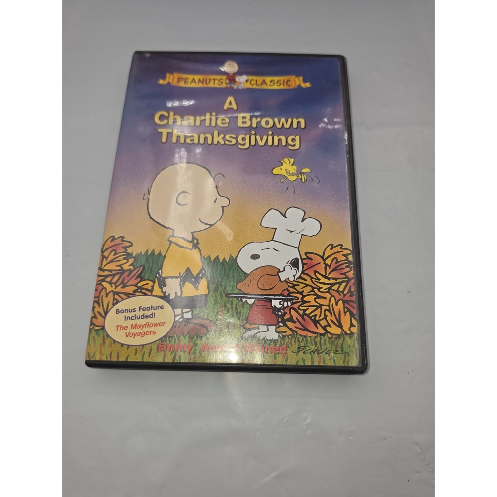 Peanuts A Charlie Brown Thanksgiving DVD Kids OS Multi Good Holiday Classic